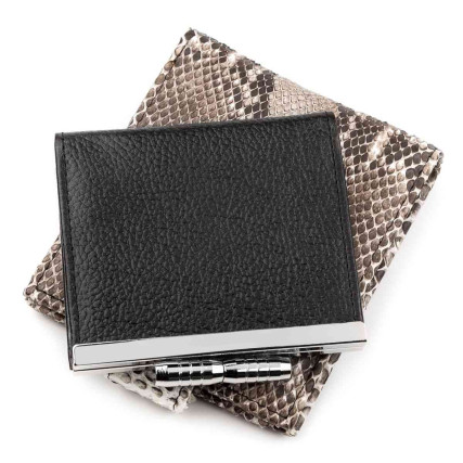 Женский кошелек SNAKE LEATHER из кожи питона – Фото 5