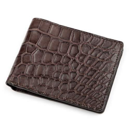 Мужской кошелек из кожи крокодила CROCODILE LEATHER