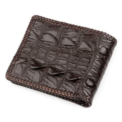 Мужской кошелек из кожи крокодила CROCODILE LEATHER