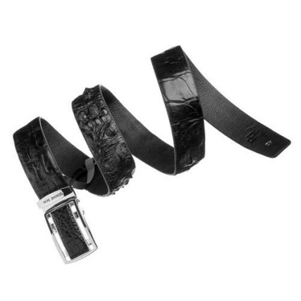 Мужской ремень CROCODILE LEATHER из кожи крокодила – Фото 3