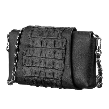 Женская сумка CROCODILE LEATHER из кожи крокодила – Фото 3