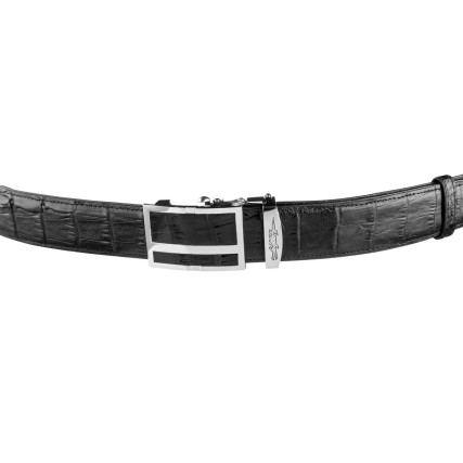 Мужской ремень CROCODILE LEATHER из кожи крокодила – Фото 3
