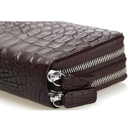 Мужской клатч из кожи крокодила CROCODILE LEATHER