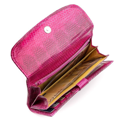 Женский кошелек SEA SNAKE LEATHER из кожи морской змеи – Фото 5