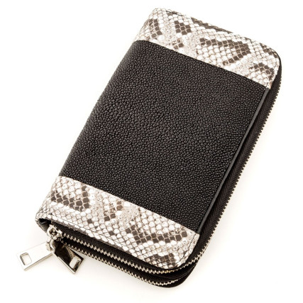 Женский кошелек из кожи ската STINGRAY LEATHER – Фото 2