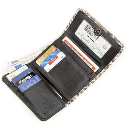 Женский кошелек SNAKE LEATHER из кожи питона – Фото 3