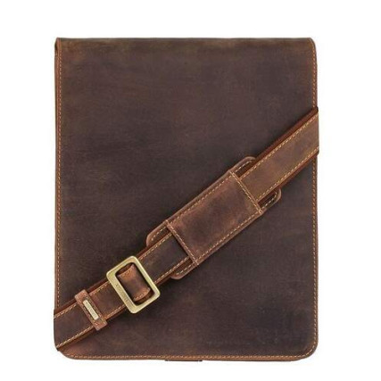 Мужская кожаная сумка Visconti (Великобритания) коричневая 18410 OIL TAN – Фото 1