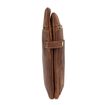Мужская кожаная сумка Visconti Neo (Великобритания) светло-коричневый 18512 OIL TAN – Фото 3