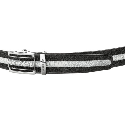 Мужской ремень STINGRAY LEATHER из кожи ската – Фото 2