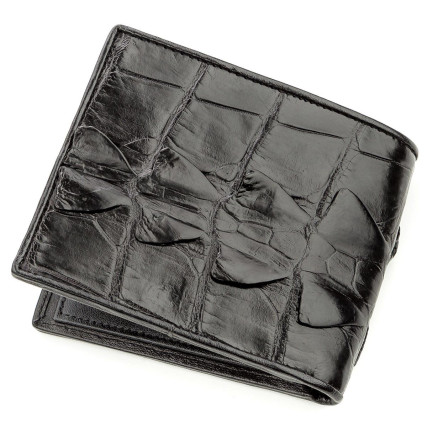Мужской кошелек из кожи крокодила CROCODILE LEATHER – Фото 2