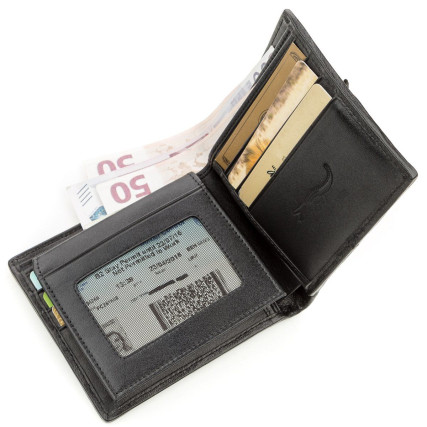 Мужской кошелек из кожи крокодила CROCODILE LEATHER – Фото 3