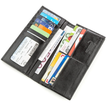 Мужской кошелек из кожи крокодила CROCODILE LEATHER – Фото 3