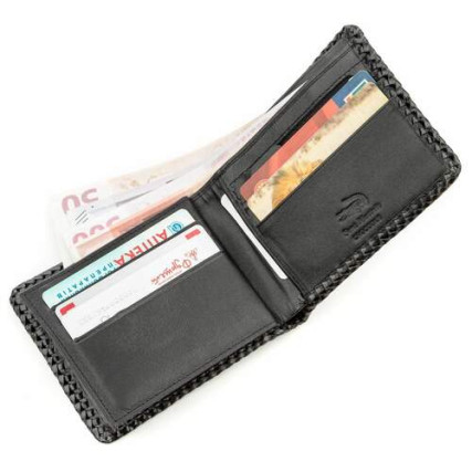 Мужской кошелек из кожи крокодила CROCODILE LEATHER – Фото 4