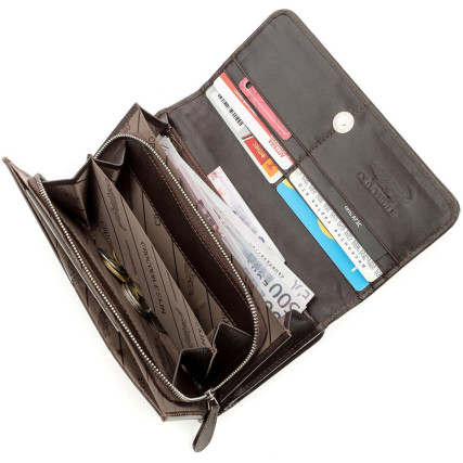 Мужской клатч из кожи крокодила CROCODILE LEATHER – Фото 6