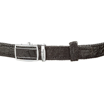 Мужской ремень CROCODILE LEATHER из кожи крокодила – Фото 3