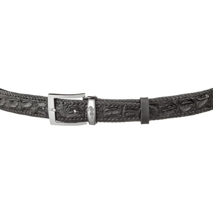Мужской ремень CROCODILE LEATHER из кожи крокодила – Фото 2