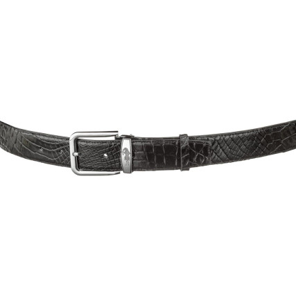 Мужской ремень CROCODILE LEATHER из кожи крокодила – Фото 2