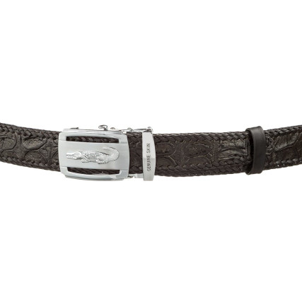 Мужской ремень CROCODILE LEATHER из кожи крокодила – Фото 2