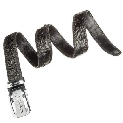 Мужской ремень CROCODILE LEATHER из кожи крокодила – Фото 3