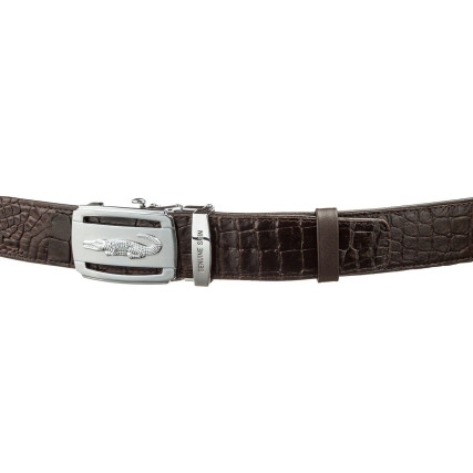 Мужской ремень CROCODILE LEATHER из кожи крокодила – Фото 3