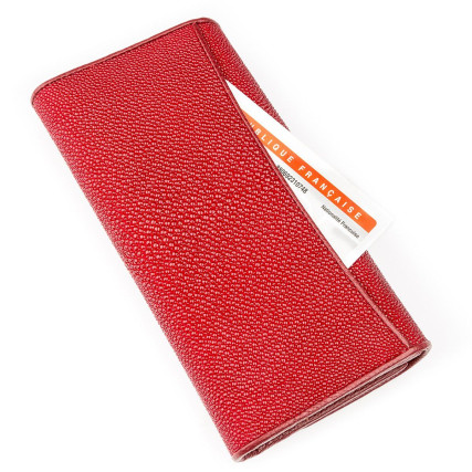 Женский кошелек из кожи ската STINGRAY LEATHER – Фото 5