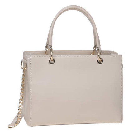 Кожаная женская сумка Ricco Grande бежевая 1L797-beige – Фото 1