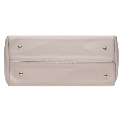 Кожаная женская сумка Ricco Grande бежевая 1l908-beige – Фото 3