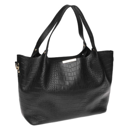 Кожаная женская сумка Ricco Grande 1l943rep-black – Фото 1
