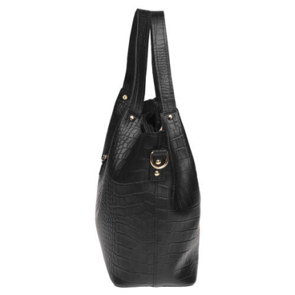 Кожаная женская сумка Ricco Grande 1l943rep-black – Фото 5