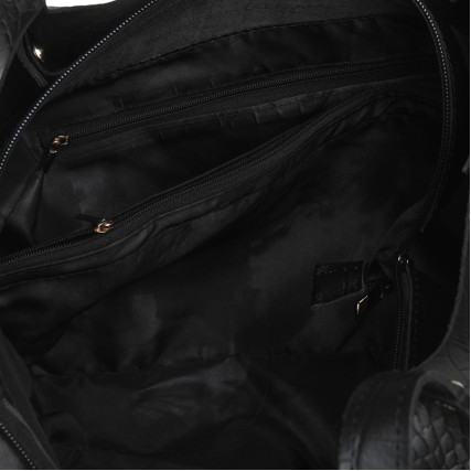 Кожаная женская сумка Ricco Grande 1l943rep-black – Фото 6