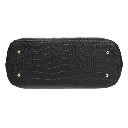 Кожаная женская сумка Ricco Grande черная 1l953rep-black – Фото 5
