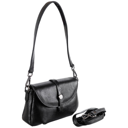Женская кожаная сумка Desisan черная 2968-011