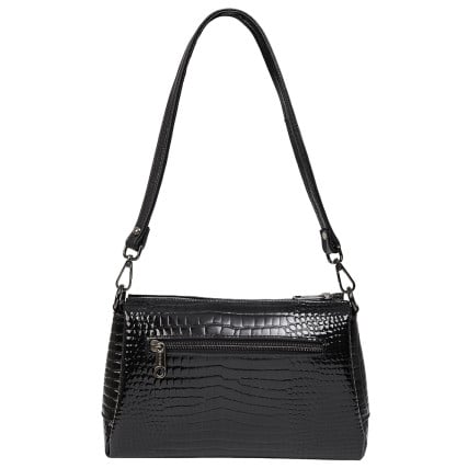 Женская кожаная сумка Desisan черная 3017-633