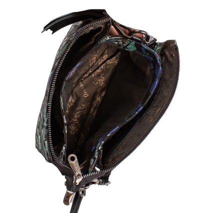 Женская кожаная сумка Desisan мультиколор 3017-889