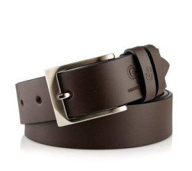 Кожаный ремень Grande Pelle коричневый 311011200