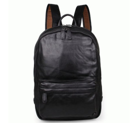 Кожаный вместительный рюкзак 7273A Buffalo Bags черный