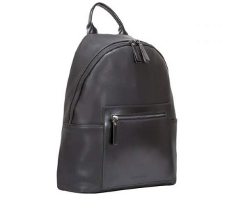 Рюкзак кожаный Smith & Canova черный 92169 BLK