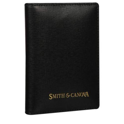 Картхолдер Smith &amp; Canova кожаный черный 28644 BLK – Фото 3