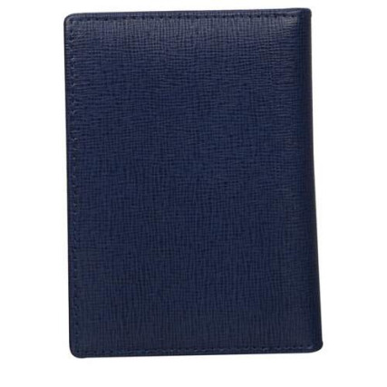 Картхолдер Smith &amp; Canova кожаный синий 28644 BLUE – Фото 4