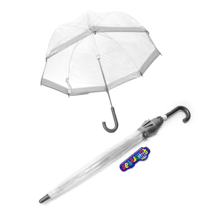 Зонт детский Fulton Funbrella-2 C603 Silver (Серебряный) – Фото 2