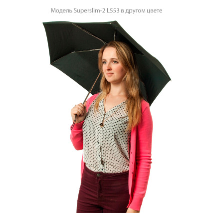 Зонт женский Fulton Superslim-2 L553 Pretty Posy (Красивые цветы) – Фото 2