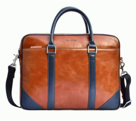 Кожаный мужской портфель Issa Hara B14 (04-03)