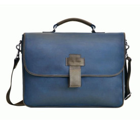 Кожаный мужской портфель Issa Hara B20 (33-32)