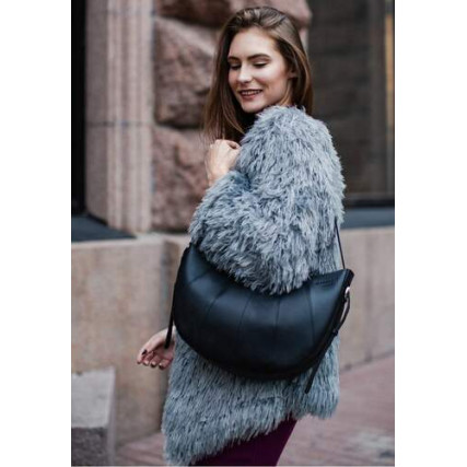 Женская сумка Blanknote &quot;Круассан&quot; черная BN-BAG-12-g – Фото 2