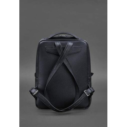 Кожаный рюкзак BlankNote COOPER синий BN-BAG-19-navy