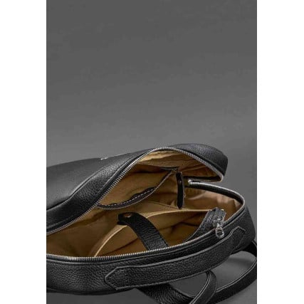 Кожаный рюкзак BlankNote COOPER черный BN-BAG-19-onyx – Фото 4