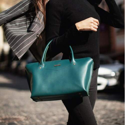 Женская сумка MIDI Малахит BN-BAG-24-malachite