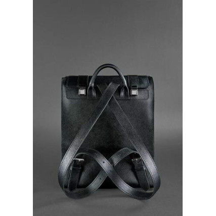 Женский кожаный рюкзак Blackwood черный BN-BAG-29-bw – Фото 4