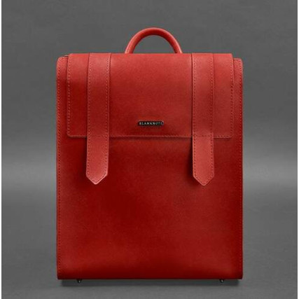 Женский кожаный рюкзак Blackwood красный BN-BAG-29-bw-red – Фото 1