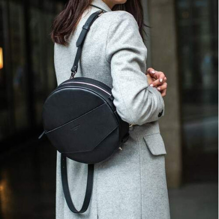 Круглая сумка-рюкзак BlankNote MAXI Графит BN-BAG-30-g – Фото 1